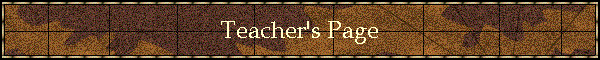 Teacher's Page