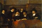 The Syndics of the Clothmaker's Guild by Rembrandt van Rijn